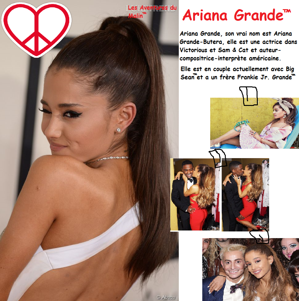 Les aventures du malin bio d ariana grande